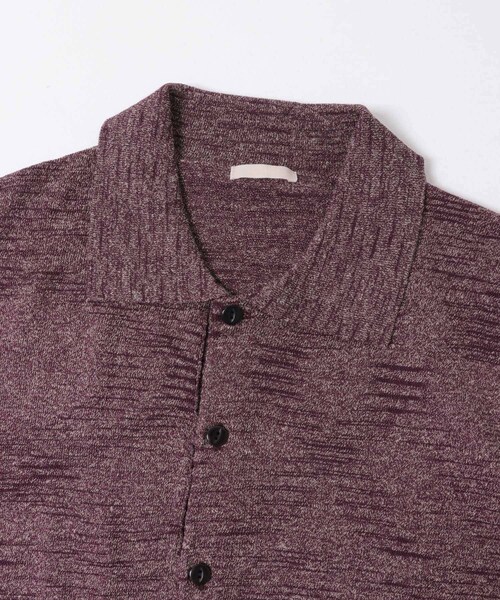 URBAN RESEARCH（アーバンリサーチ）の「ULTERIOR　MELANGE SLUB YARN KNIT（ニット/セーター・メンズ・YELLOW/PURPLE/BROWN・M/L）」の9枚目の写真