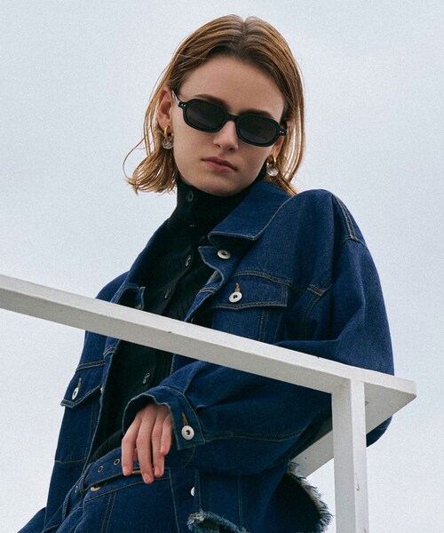 SENSE OF PLACE by URBAN RESEARCH(センスオブプレイスバイアーバンリサーチ)の「NUEF nuef0151(メガネ・レディース・BLACK/BLK×BRN/BROWN/BLK×GRAY・One)」の15枚目の写真