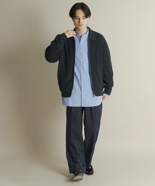 SENSE OF PLACE by URBAN RESEARCH（センスオブプレイスバイアーバンリサーチ）の「ダブルジップニットカーディガン（ニット/セーター・メンズ・GRAY/D.BLUE/RED・M/L）」の22枚目の写真