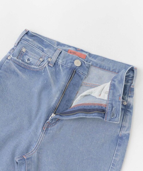 URBAN RESEARCH ROSSO（アーバンリサーチロッソ）の「NEEDBY heritage　BARBARA BOOT CUT DAMAGED（デニムパンツ・レディース・DAMAGELBLU・24/25/26）」の11枚目の写真