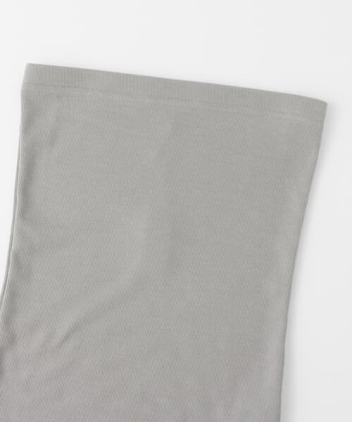 KBF（ケイビーエフ）の「テレコベアトップ∴（チューブトップ・レディース・ORANGE/BLUE/GREEN/GRAY/CHARCOAL/BLACK・one）」の11枚目の写真