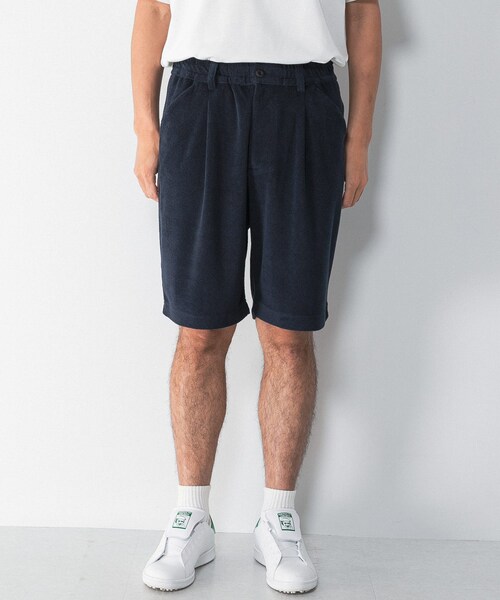 URBAN RESEARCH Sonny Label（アーバンリサーチサニーレーベル）の「OOPS　パイルショーツ（その他パンツ・メンズ・BLACK/GRAY/NAVY・M/L/XL）」の22枚目の写真