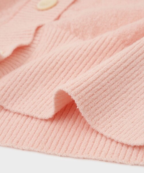ROPE'(ロペ)の「【一部店舗限定】【REALM(レルム)】SHEER CARDIGAN|シアーカーディガン(カーディガン/ボレロ・レディース・ブラック/ホワイト/レッド/ピンク・38)」の19枚目の写真