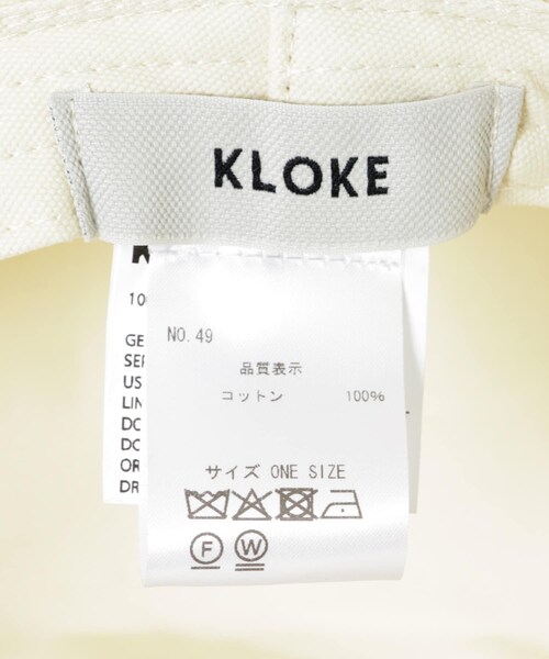 URBAN RESEARCH(アーバンリサーチ)の「KLOKE Aer Vital Bucket Hat(ハット・レディース・Blue/Ecru/Ecru・one)」の8枚目の写真