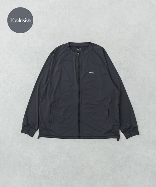 URBAN RESEARCH(アーバンリサーチ)の「『別注』NANGA×URBAN RESEARCH RASH GUARD BLOUSON(ブルゾン・メンズ・BLACK/CHARCOAL・M/L)」の12枚目の写真