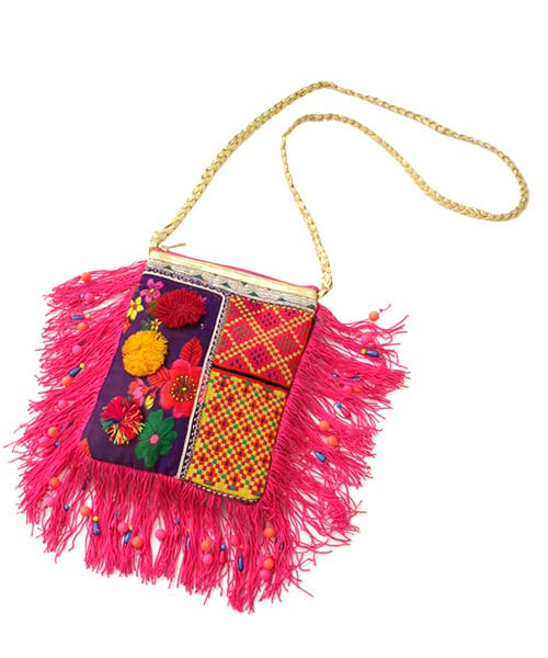 LUNA LLEMAEMB MIRRORS＆FRINGE BAG
