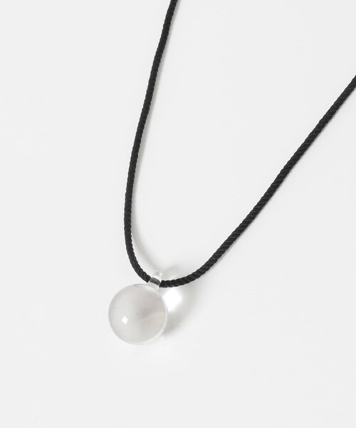 かぐれ(カグレ)の「ANNIKA INEZ GLASS DROP NECKLACE(ネックレス・レディース・CLEAR・FREE)」の1枚目の写真