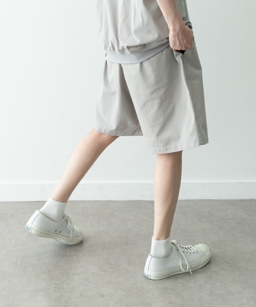 URBAN RESEARCH Sonny Label（アーバンリサーチサニーレーベル）の「ドットメッシュイージーショートパンツ（その他パンツ・メンズ・ブラック/ライトグレー/ブルーグレー・M/L）」の17枚目の写真