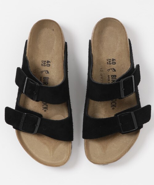 THE GOODLAND MARKET（ザグッドランドマーケット）の「BIRKENSTOCK　ARIZONA SUEDE BLACK (regular)（サンダル・メンズ・BLACK・40/42/43）」の4枚目の写真