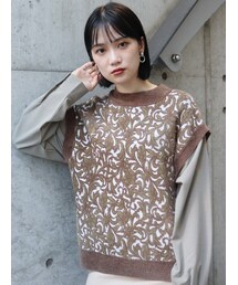 MURUA | モールジャガードドッキングシャツ(シャツ/ブラウス)