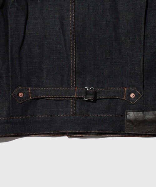 ADAM ET ROPE'(アダムエロペ)の「【SUGARHILL/シュガーヒル】CLASSIC DENIM JACKET(デニムジャケット・メンズ・ネイビー・2/3)」の10枚目の写真