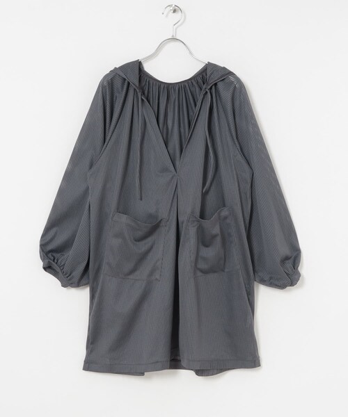 URBAN RESEARCH(アーバンリサーチ)の「Swim URBAN RESEARCH スイム メッシュチュニック(水着・メンズ・GRAY/WHITE・FREE)」の12枚目の写真