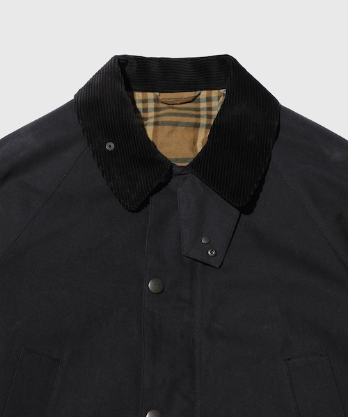 ADAM ET ROPE'(アダムエロペ)の「【blurhms/ブラームス】H Twist Gaba Riding Coat(ダウンジャケット/コート・メンズ・ブラック・2/3)」の4枚目の写真