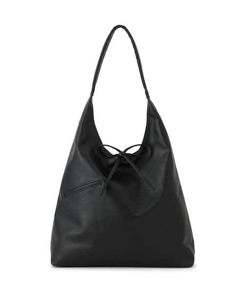 ROPE' PICNIC(ロペピクニック)の「洗えるバッグ シーンレスワンハンドルトートバッグ/A4対応・イージーケア(トートバッグ・レディース・ブラック/キナリ/シルバー系・F)」の4枚目の写真