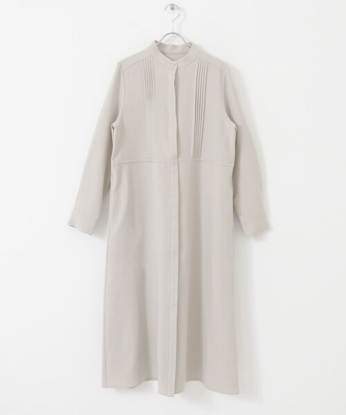 URBAN RESEARCH ROSSO（アーバンリサーチロッソ）の「ピンタックストレートワンピース（ワンピース・レディース・GREIGE/MINT/NAVY・FREE）」の19枚目の写真