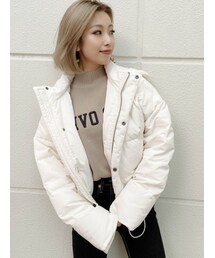 GYDA | 【WEB限定】ショートダウンコート(ダウンジャケット/コート)