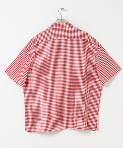 URBAN RESEARCH(アーバンリサーチ)の「PORTER CLASSIC KEROUAC LINEN GINGHAM CHECK SHIRTS(シャツ/ブラウス・メンズ・BLACK/F.BLUE/RED・XL/XXL/XXXL)」の19枚目の写真