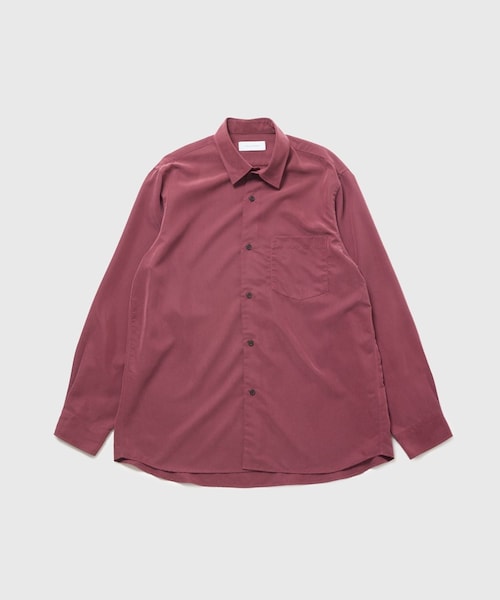 ADAM ET ROPE'(アダムエロペ)の「スエードレーヨンタッチレギュラーカラーシャツ(シャツ/ブラウス・メンズ・ブラック/キナリ/キャメル/ワイン・L/M)」の14枚目の写真