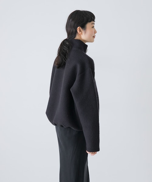 かぐれ（カグレ）の「ウールコットンフリースプルオーバー（その他トップス・レディース・OFF/BLACK・Free）」の19枚目の写真