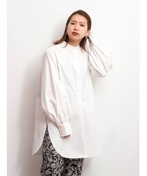 Ungrid | ボリュームスリーブドレスシャツ(シャツ/ブラウス)