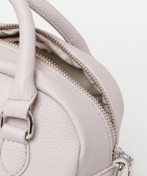 ITEMS URBANRESEARCH（アイテムズ アーバンリサーチ）の「ラウンドボストンバッグ（ボストンバッグ・レディース・BEG/NVY/PNK・-）」の12枚目の写真