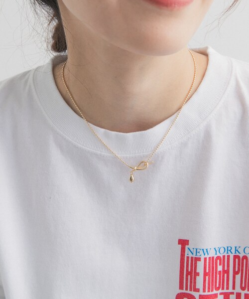 URBAN RESEARCH DOORS（アーバンリサーチドアーズ）の「メタルトップマンテルネックレス（ネックレス・レディース・SILVER/GOLD・One）」の3枚目の写真