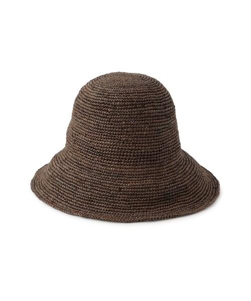 ADAM ET ROPE'（アダムエロペ）の「【J'aDoRe・店舗限定】【La Maison de Lyllis（メゾンドリリス）】ROOL（ハット・レディース・キナリ/ダークブラウン系・F）」の14枚目の写真