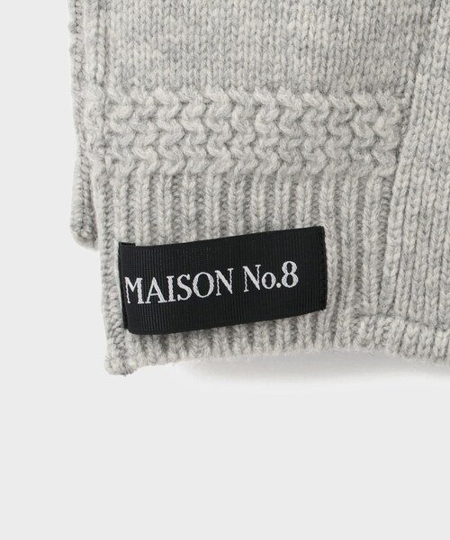 ROPE'（ロペ）の「【Ｍaison no8（メゾンエイト）】REMIXED KNIT VEST｜ニット（ニット/セーター・レディース・ライトグレー/ネイビー・F）」の12枚目の写真