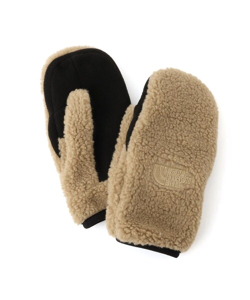 ADAM ET ROPE'（アダムエロペ）の「【J'aDoRe・一部店舗限定】【THE NORTH FACE】リバーサイド パイルミット（手袋・レディース・オフホワイト/カーキ・M/S）」の7枚目の写真