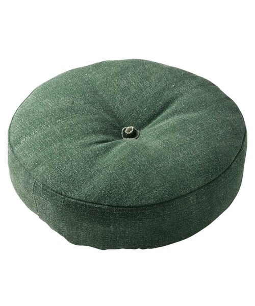 nissen（ニッセン）の「10色から選べる綿100%のフロアクッション（クッション/クッションカバー・メンズ・アイボリー/ライトブルー/ライトグリーン/ライトベージュ/マスタード/ピンク/カーキ/ネイビー/ブラウン/グレー・約45×45cm）」の5枚目の写真