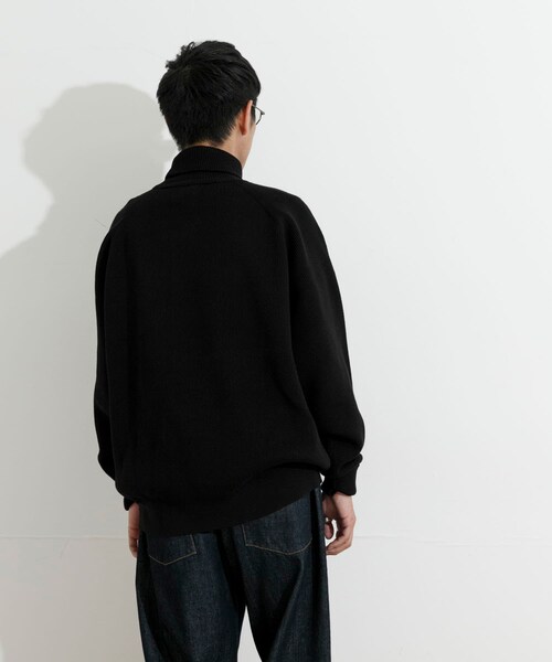 THE GOODLAND MARKET（ザグッドランドマーケット）の「KEIMEN　KM-Turtleneck knit（ニット/セーター・メンズ・Green/Black/Gray・M/L/XL）」の7枚目の写真