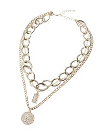 EVRIS | オーバーラップコインチェーンネックレス(ネックレス)