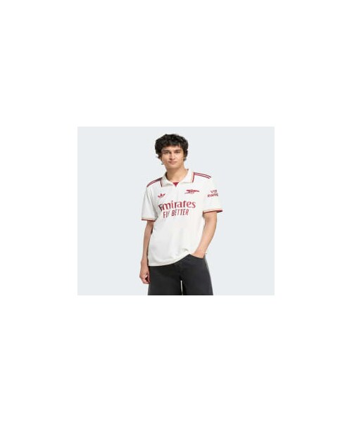 adidas(アディダス)の「アーセナル 25/26 サードユニフォーム(トップス・メンズ・ホワイト・XS/S/M/L/XL/2XL/3XL/4XL/5XL/6XL)」の10枚目の写真
