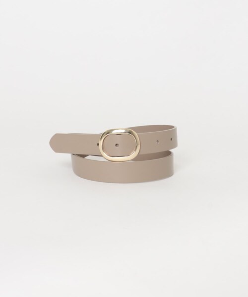 URBAN RESEARCH DOORS(アーバンリサーチドアーズ)の「オーバルビッグバックルベルト(ベルト・レディース・BEIGE/BLACK・One)」の10枚目の写真