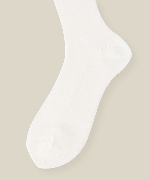 ROPE'（ロペ）の「ラメシアーソックス（ソックス/靴下・レディース・ブラック/ホワイト/ベージュ系・F）」の10枚目の写真