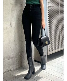 EMODA | 【ELDER】FIXハイウエストデニム(デニムパンツ)