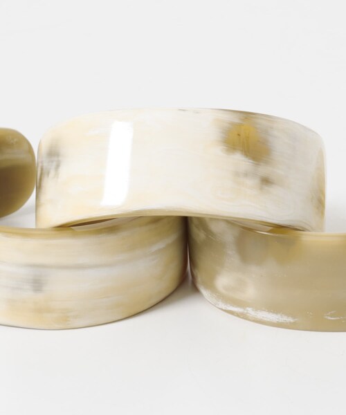 URBAN RESEARCH DOORS(アーバンリサーチドアーズ)の「バッファローバングル(ブレスレット・レディース・BROWN/NATURAL・One)」の8枚目の写真