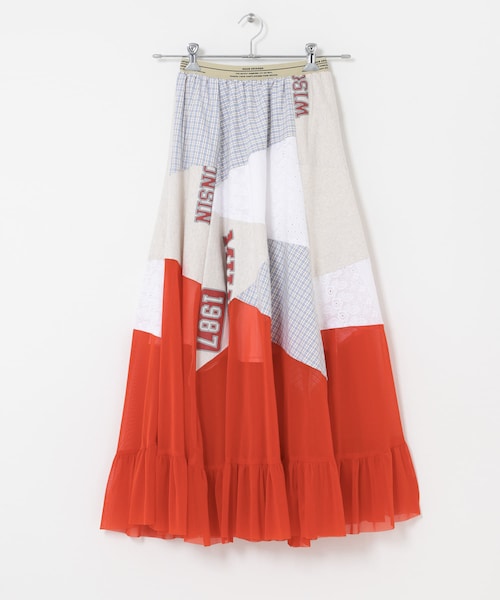 THE GOODLAND MARKET（ザグッドランドマーケット）の「DEAR EPISODE　655 SKIRT（スカート・レディース・ORANGE1/ORANGE2・Free）」の4枚目の写真