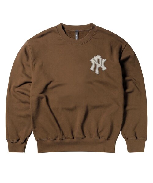 bonjour records（ボンジュールレコーズ）の「No Problemo/ノープロブレモ NYP Sweatshirt（スウェット・レディース・ダークブラウン・L/M/S/XL）」の3枚目の写真