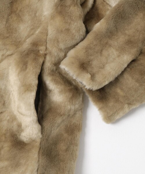 URBAN RESEARCH（アーバンリサーチ）の「J.B.ATTIRE　NEW YORK ECO FUR JACKET（テーラードジャケット・レディース・BROWN・1）」の5枚目の写真