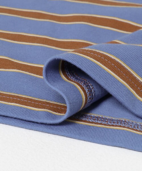 THE GOODLAND MARKET（ザグッドランドマーケット）の「KEIMEN　Strata long T-shirts（Tシャツ/カットソー・メンズ・Gray/Blue/Pink・M/L/XL）」の12枚目の写真