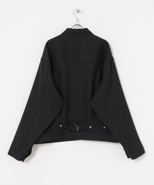 URBAN RESEARCH(アーバンリサーチ)の「DAIRIKU 2Pocket Ployester Jacket(テーラードジャケット・メンズ・BLACK・M/L)」の13枚目の写真