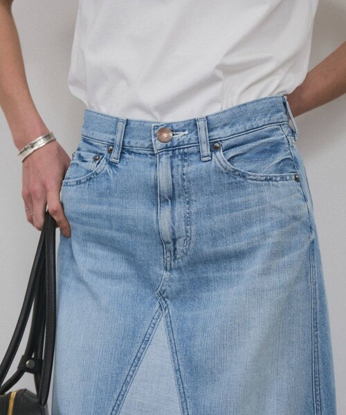 ADAM ET ROPE'（アダムエロペ）の「【RED CARD TOKYO（レッドカードトーキョー）】Vivan / ヴィヴァンデニムスカート（デニムスカート・レディース・ブルー系・0/1）」の5枚目の写真