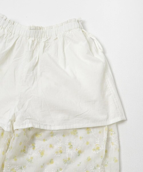 URBAN RESEARCH(アーバンリサーチ)の「crinkle crinkle crinkle SHEER FLOWER EASY PANTS(その他パンツ・レディース・BLACK/IVORY・Free)」の6枚目の写真