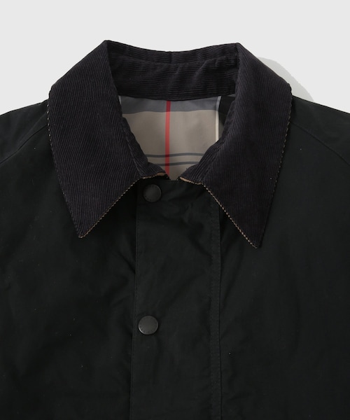 ADAM ET ROPE'(アダムエロペ)の「《別注》【Barbour/バブアー】TRANSPORT リバーシブルブルゾン / ブルガリア製(ブルゾン・メンズ・ブラック・L/M/S/XL)」の20枚目の写真