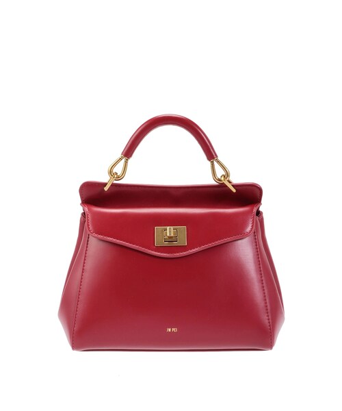 LAGUNAMOON（ラグナムーン）の「【JWPEI】LUCIA CLASSICTOP（ハンドバッグ・レディース・レッド/キャメル・F）」の3枚目の写真