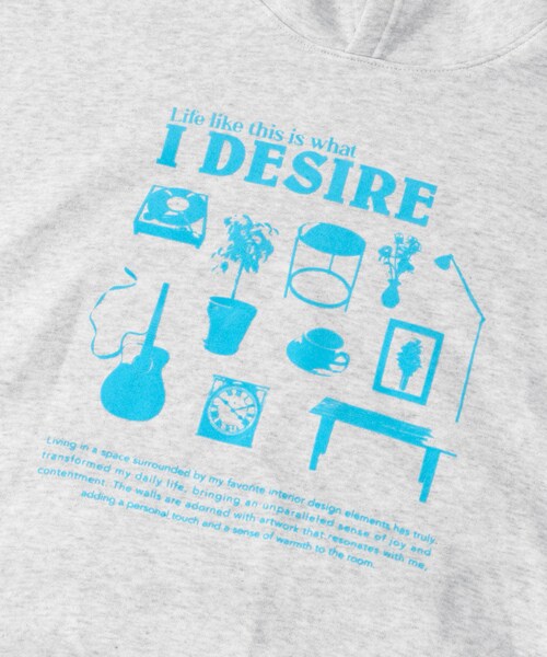 SENSE OF PLACE by URBAN RESEARCH（センスオブプレイスバイアーバンリサーチ）の「Furniture Graphic hoodie（パーカー・メンズ・BLACK/GRAY/NAVY・M/L）」の20枚目の写真