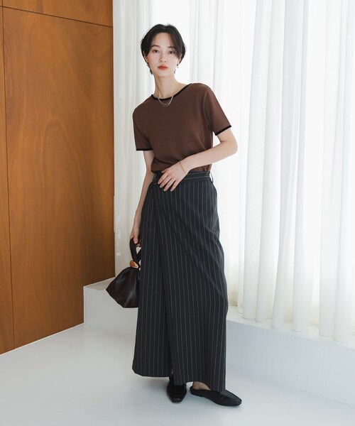 SENSE OF PLACE by URBAN RESEARCH（センスオブプレイスバイアーバンリサーチ）の「メタルツキキンチャクバッグ（ハンドバッグ・レディース・BLACK/BROWN/GREIGE・One）」の16枚目の写真