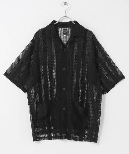 URBAN RESEARCH(アーバンリサーチ)の「South2 West8 CABANA SHIRT(シャツ/ブラウス・メンズ・Black・M/L)」の2枚目の写真