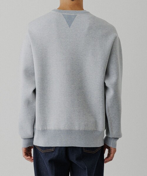 ADAM ET ROPE'（アダムエロペ）の「杢スウェット ニット プルオーバー（ニット/セーター・メンズ・チャコール/グレー系/ベージュ系・L/M/S）」の13枚目の写真